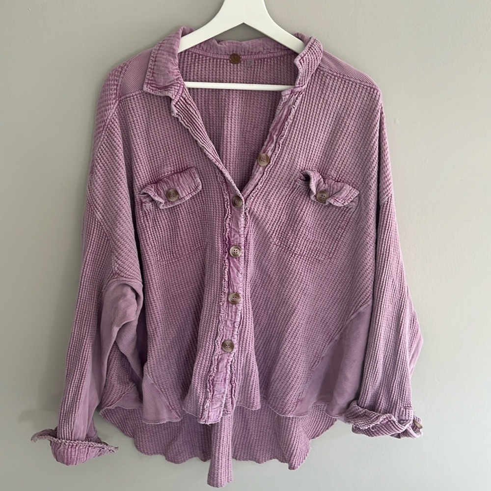 Free People One Scout Button Down